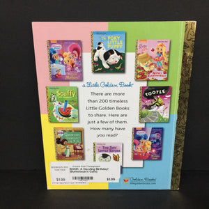 A Dazzling Birthday! (Butterbean's Cafe) (Nickelodeon) (Golden Book) -character hardcover
