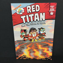 Load image into Gallery viewer, Red Titan and the Floor of Lava (Ryan&#39;s World) (Ready To Read Graphics Level 1) -character reader paperback
