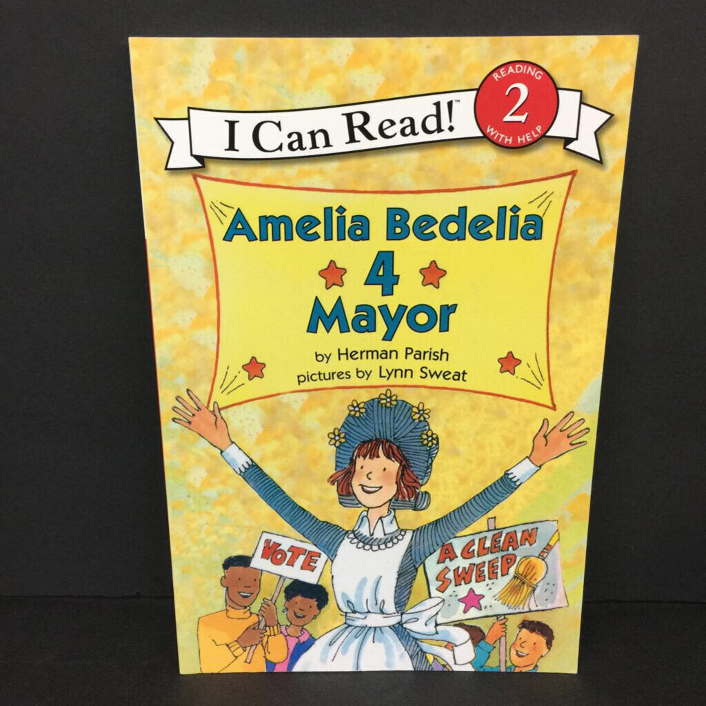 Amelia Bedelia 4 Mayor (I Can Read Level 2) (Herman Parish) -character reader paperback