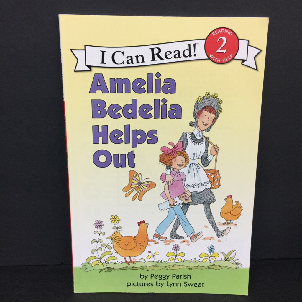 Amelia Bedelia Helps Out (I Can Read Level 2) (Peggy Parish) -character reader paperback