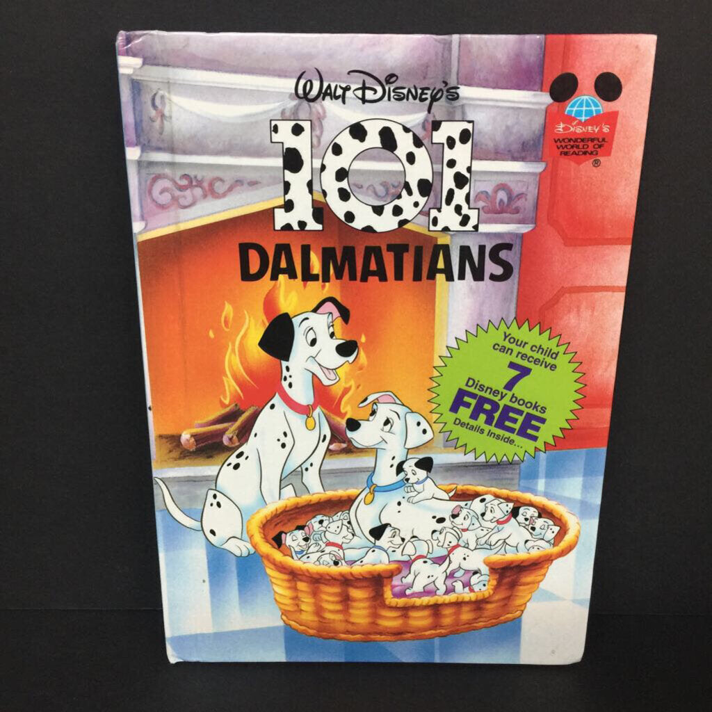 Walt Disney's 101 Dalmatians (Disney's Wonderful World of Reading) -character reader hardcover