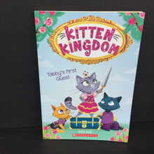 Load image into Gallery viewer, Tabby's First Quest (Kitten Kingdom) (Mia Bell) -series paperback
