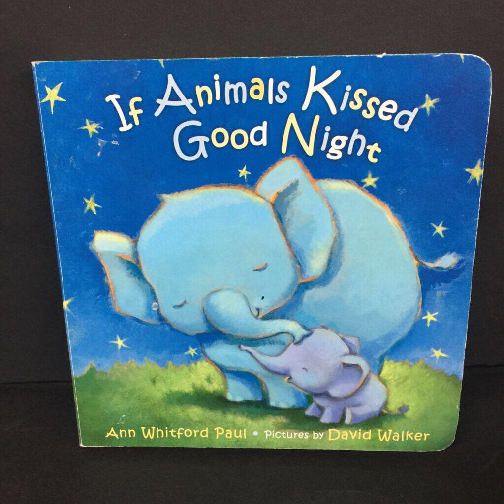 If Animals Kissed Good Night (Ann Whitford Paul) -board