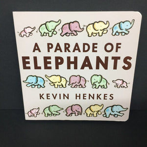 Parade of Elephants (Kevin Henkes) -board