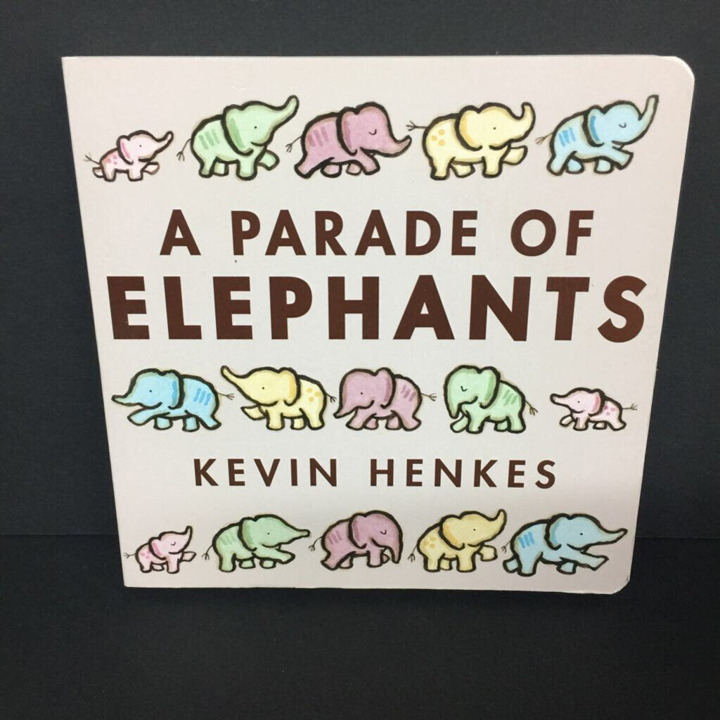 Parade of Elephants (Kevin Henkes) -board