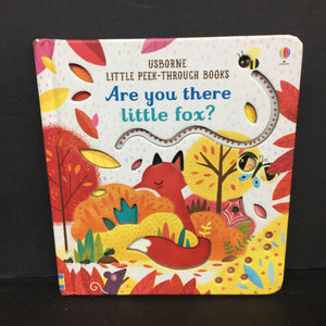 Are You There Little Fox? (Usborne) (Sam Taplin) -board