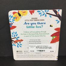Load image into Gallery viewer, Are You There Little Fox? (Usborne) (Sam Taplin) -board
