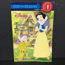 Load image into Gallery viewer, Friends for a Princess (Disney Princess) (Step Into Reading Level 1) (Melissa Lagonegro) -character reader paperback
