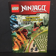Load image into Gallery viewer, Search and Solve! (LEGO Ninjago: Masters of Spinjitzu) -character activity paperback
