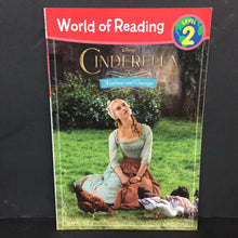 Load image into Gallery viewer, Kindness and Courage (Disney Princess Cinderella) (World of Reading Level 2) (Rico Green) -character novelization paperback
