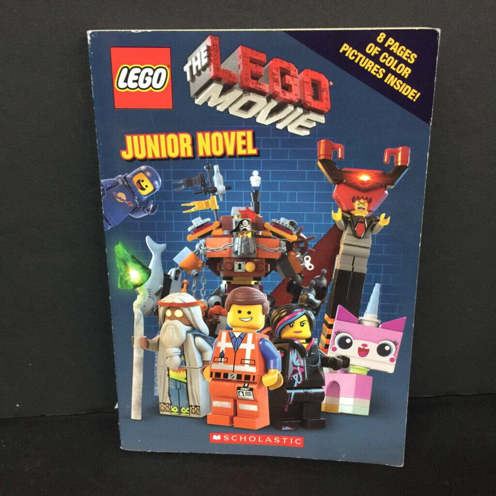 The Lego Movie Junior Novel (Kate Howard) -character novelization chapter paperback