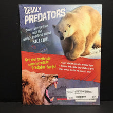 Load image into Gallery viewer, Deadly Predators (Camilla De La Bedoyere) (Mammals/Reptiles) -educational paperback
