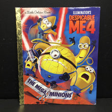 Load image into Gallery viewer, The Mega Minions (Despicable Me 4) (Little Golden Book) (Billy Wrecks) -character hardcover
