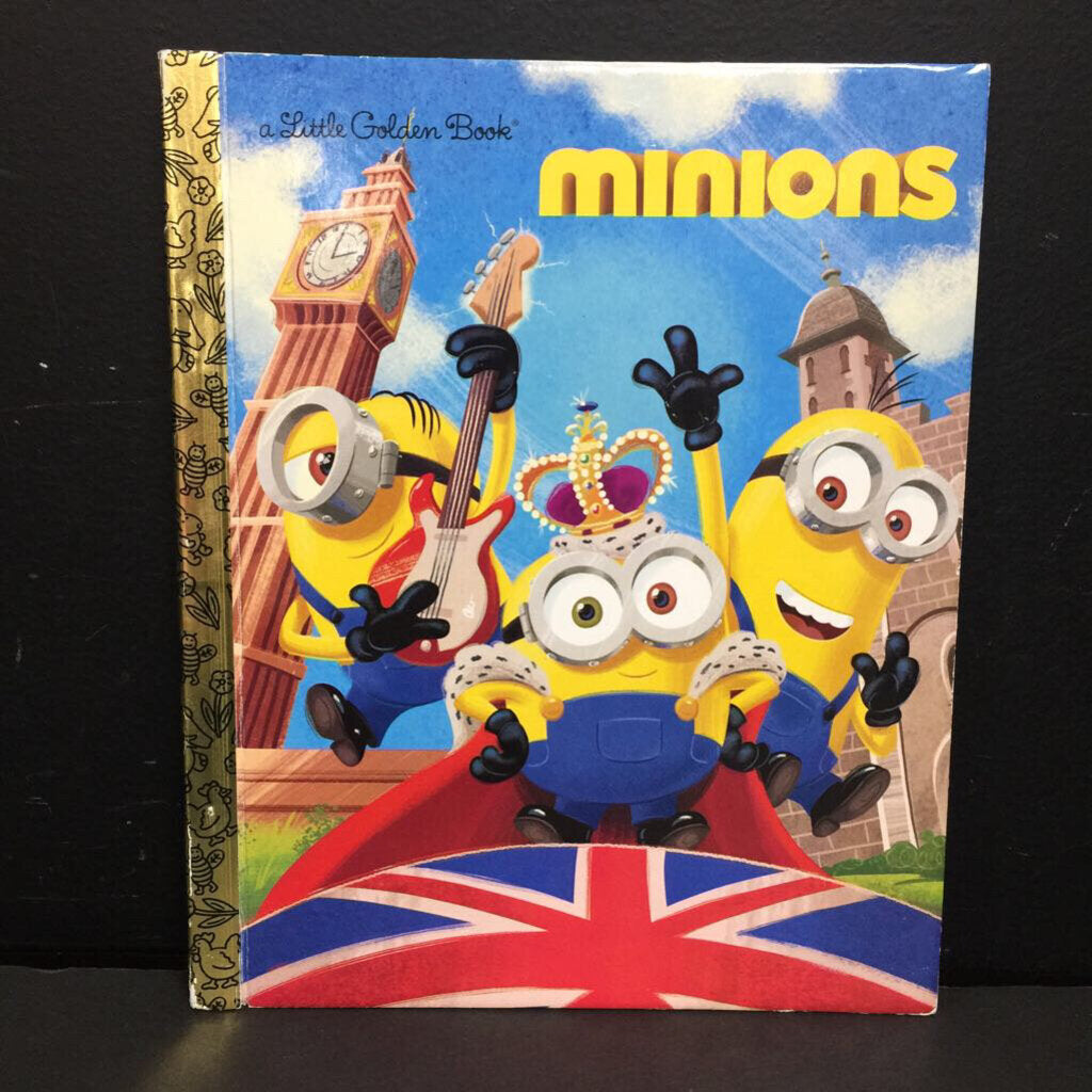 Minions (Little Golden Book) (Rachel Chlebowski) -character hardcover