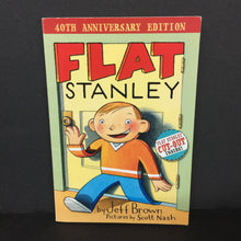 Load image into Gallery viewer, Flat Stanley: 40th Anniversary Edition (Jeff Brown) -series paperback
