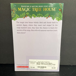 Night of the Ninjas (Magic Tree House) (Mary Pope Osborne) -series paperback