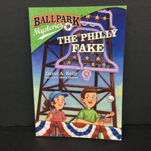 Load image into Gallery viewer, The Philly Fake (Ballpark Mysteries) (David A. Kelly) -series paperback
