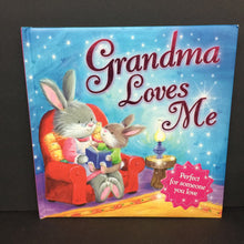Load image into Gallery viewer, Grandma Loves Me (Family) (Soft-Cover) -hardcover
