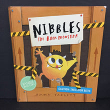 Load image into Gallery viewer, Nibbles The Book Monster (Emma Yarlett) (Lift-The-Flap) -hardcover
