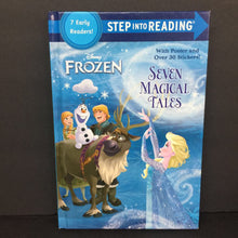 Load image into Gallery viewer, Seven Magical Tales (Step Into Reading Level 1) (Disney Frozen) -character reader hardcover
