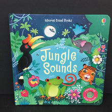 Load image into Gallery viewer, Jungle Sounds (Usborne) -sound board
