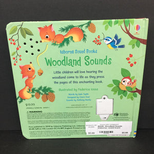 Woodland Sounds (Usborne) -sound board