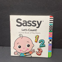 Load image into Gallery viewer, Let's Count!: A First Book of Numbers (Sassy) -board
