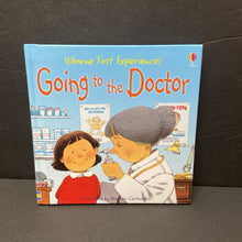 Load image into Gallery viewer, Going to the Doctor (Usborne First Experiences) (Anne Civardi) -hardcover
