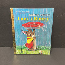 Load image into Gallery viewer, Richard Scarry&#39;s I am a Bunny (Ole Risom) (Golden Book) -hardcover
