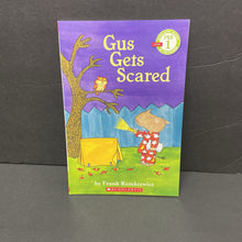 Load image into Gallery viewer, Gus Gets Scared (Scholastic Reader Level Pre-1) (Frank Remkiewicz) -character reader paperback
