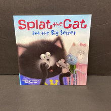 Load image into Gallery viewer, Splat the Cat and the Big Secret (Rob Scotton) -character paperback
