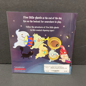 Five Little Ghosts (Patricia Hegarty) (Season: Fall, Holiday: Halloween) -paperback