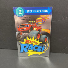 Load image into Gallery viewer, Ready to Race! (Step Into Reading Level 2) (Blaze and the Monster Machines) -character reader paperback
