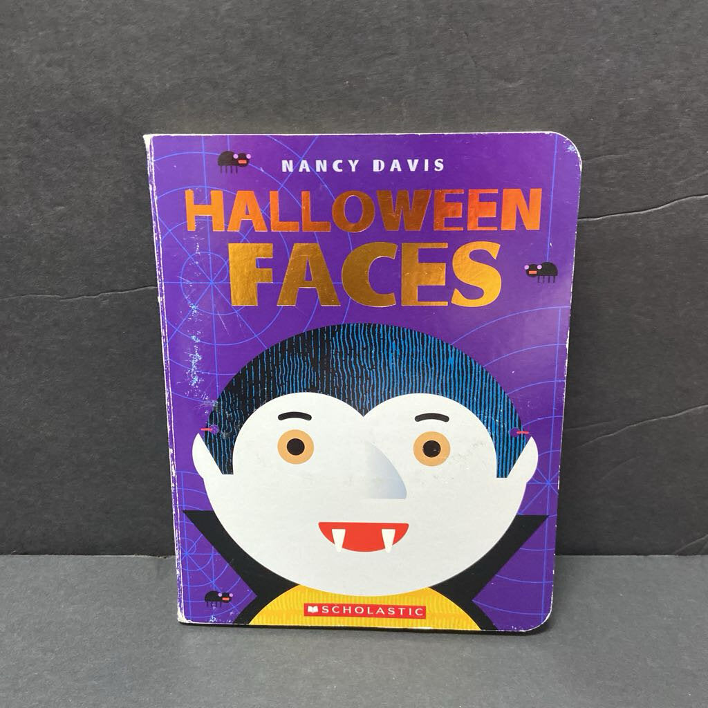 Halloween Faces (Nancy Davis) (Season: Fall; Holiday: Halloween) -board