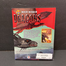 Load image into Gallery viewer, 3-D Wild World Dragons (Lisa Regan) -mythology paperback
