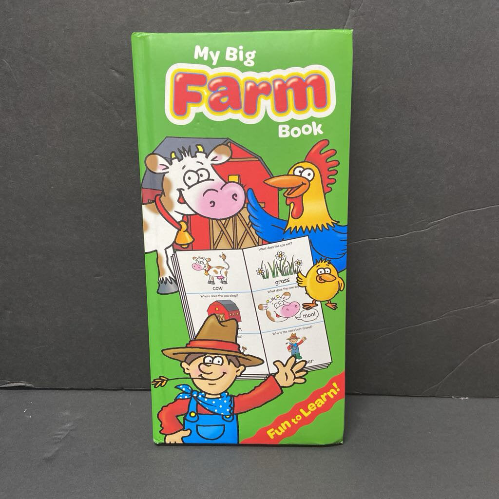 My Big Farm Book (Mammals) -educational board