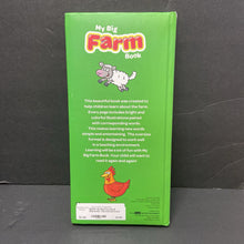 Load image into Gallery viewer, My Big Farm Book (Mammals) -educational board

