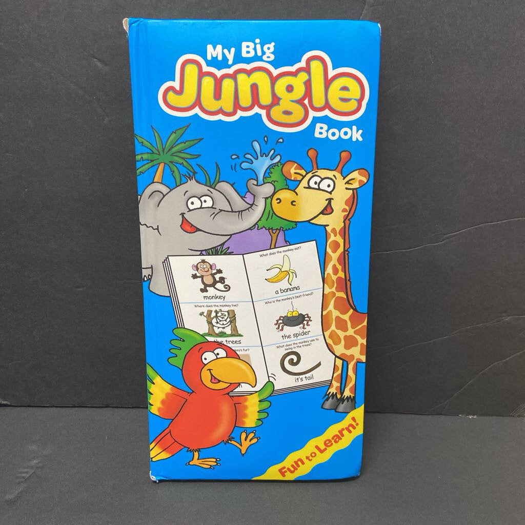 My Big Jungle Book (Mammals) -educational board