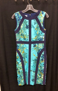 Floral Blocked Sheath Dress (Donna Morgan)