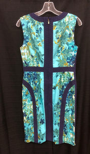 Floral Blocked Sheath Dress (Donna Morgan)
