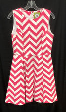 Load image into Gallery viewer, HK Bubblegum Chevron Dress (Elizabeth Mckay)
