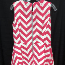 Load image into Gallery viewer, HK Bubblegum Chevron Dress (Elizabeth Mckay)
