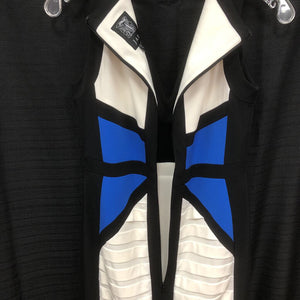 Colorblock Pleat Bodycon Dress (Jax)