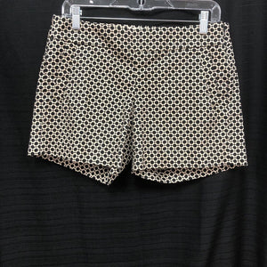 Chino Geometric Side Zip Shorts