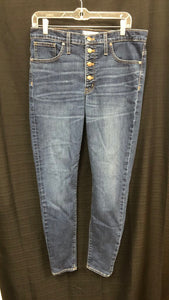 9 Inch High Rise Skinny Denim Jeans Pants