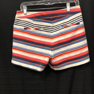 Rayas Multicolor Striped Shorts (Beacan Cove)