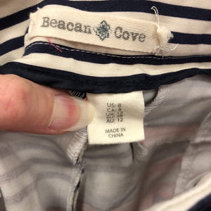 Rayas Multicolor Striped Shorts (Beacan Cove)