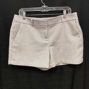 4 Inch Chino Textured Polka Dot Shorts