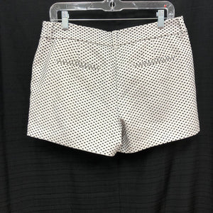 4 Inch Chino Textured Polka Dot Shorts