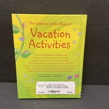 Load image into Gallery viewer, The Usborne Little Book of Vacation Activities (Ray Gibson) -activity hardcover
